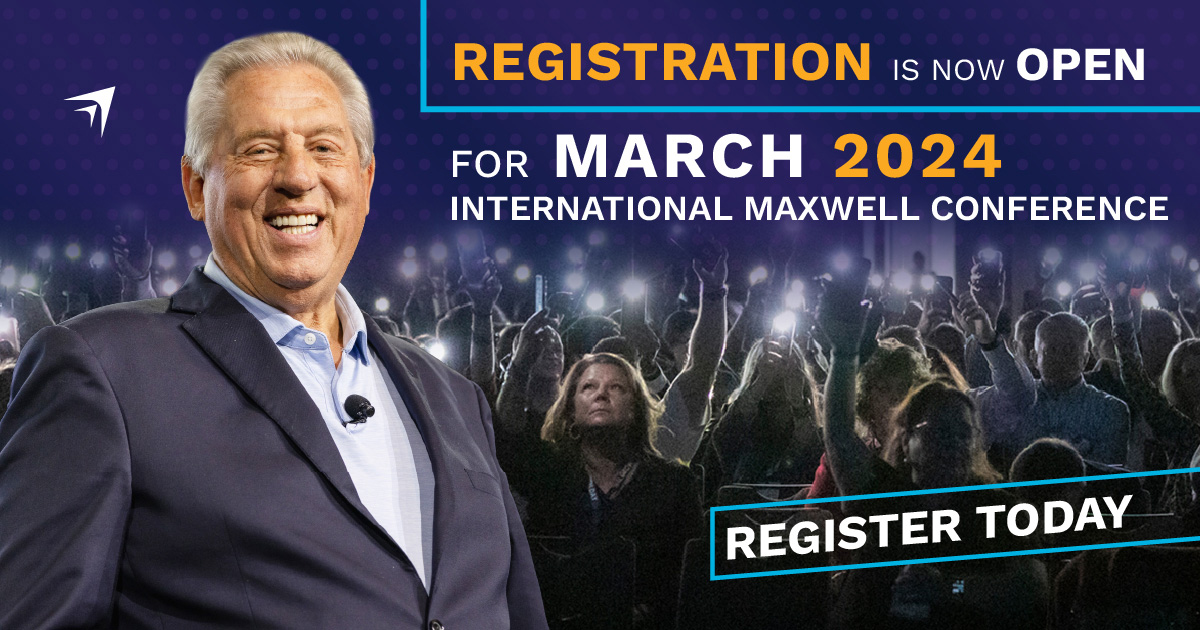 Early Bird March 2024 IMC Registration is Open Online Platform Maxwell Leadership Certified
